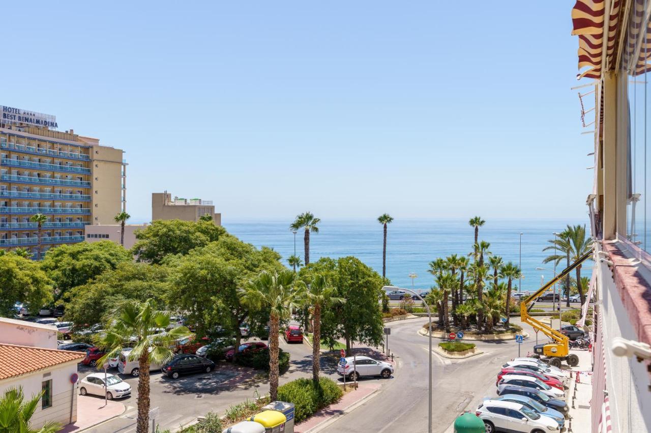 Chic Beachfront Flat With Amazing Sea Views And Private Indoor Parking เบนัลมาเดนา ภายนอก รูปภาพ